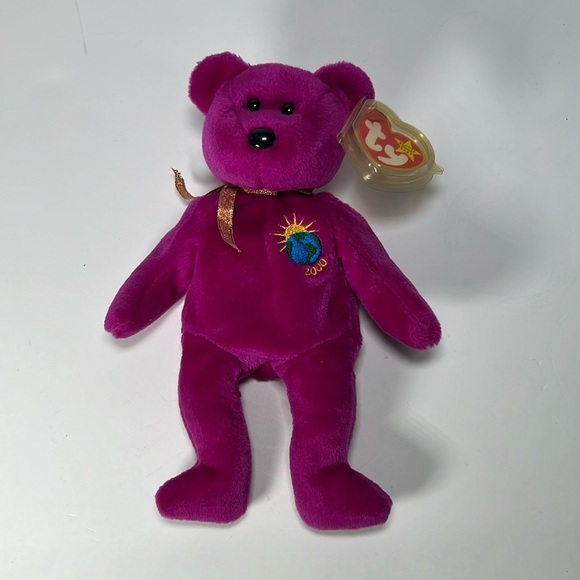 TY 2000 Millennium Bear • Rare Find! - Picture 9 of 10